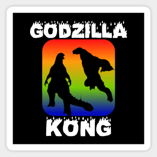 Godzilla vs kong Magnet